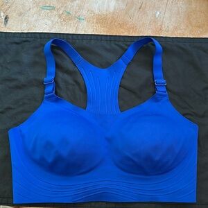 Woman’s All in Motion Blue Sports Bra Size S